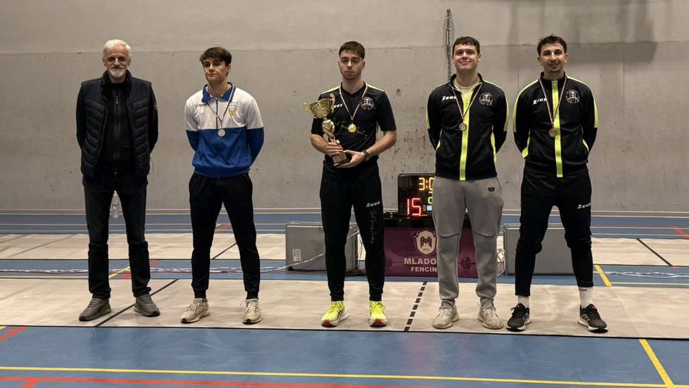 Тодор Стойчев и Емма Нейкова станаха шампиони на сабя на