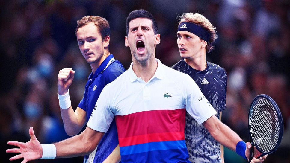 Зверев прогнозира, че той, Джокович и Медведев ще са голямата тройка през 2022 година