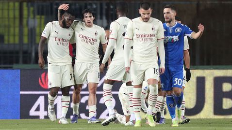 Милан се разправи с Емполи и се върна към победите
