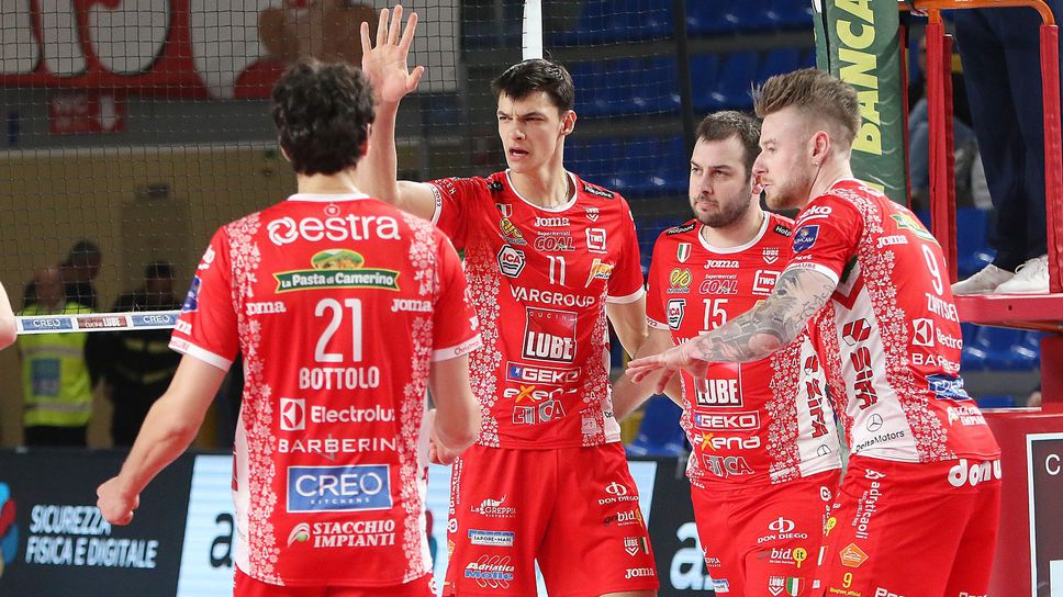 Алекс Николов с 13 точки, Лубе срази Сиена и излезе на второ място в Суперлигата на Италия