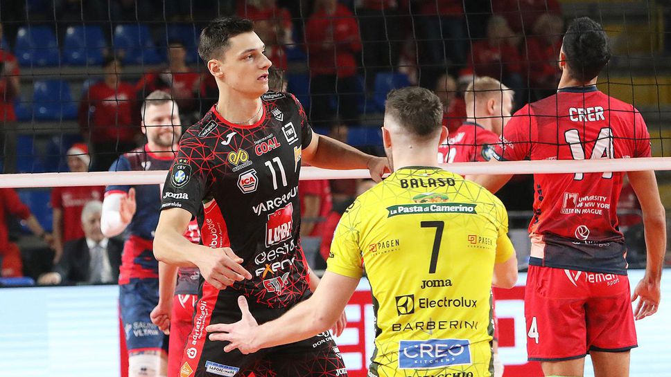 Лубе с Александър Николов надигра Прага и се класира на 1/4-финал в Шампионската лига