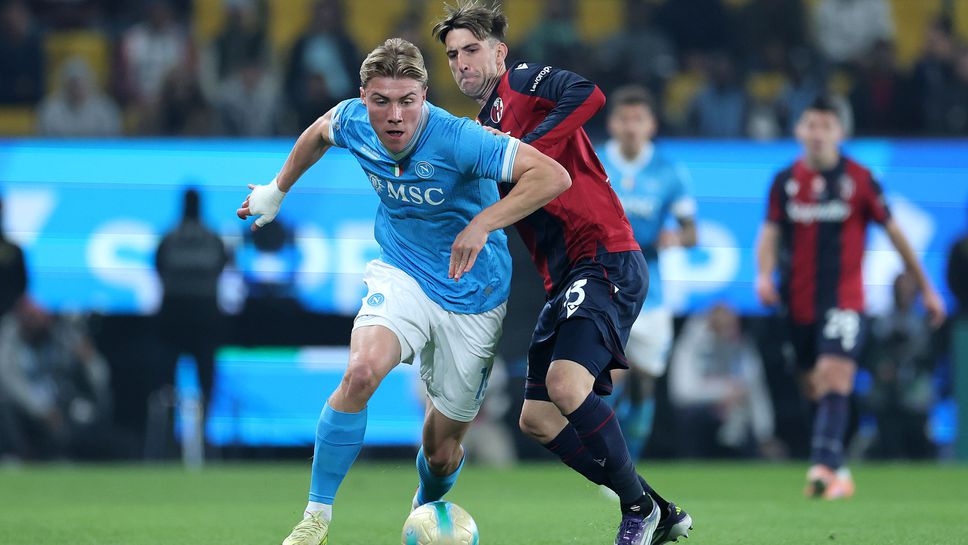 Наполи 1:0 Болоня, страхотен гол доближи "партенопеите" до Суперкупата на Италия