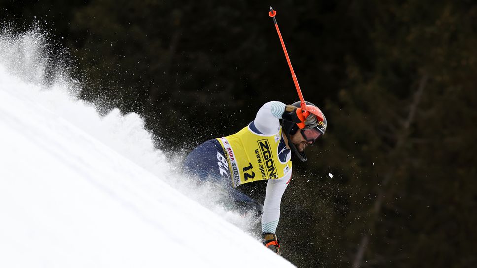 Алберт Попов с 23-о място на слалома в Алта Бадия