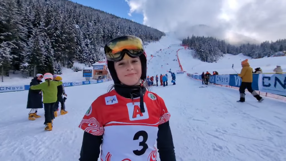 Малена Замфирова критична към себе си въпреки двата подиума на Европейската купа в Банско