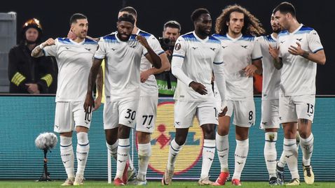 Лацио се разправи с Реал Сосиедад и първи се класира за 1/8-финалите в Лига Европа