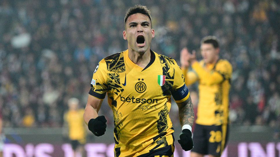 Лаутаро се изравни с Адриано като най-резултатният играч на Интер в ШЛ