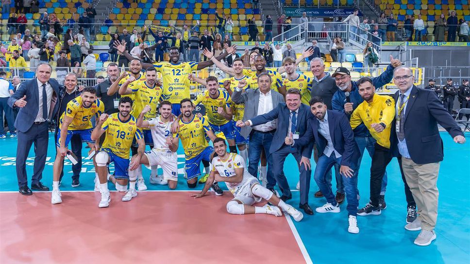 Добромир Димитров и Лас Палмас с първа победа в Шампионската лига