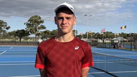 Димитър Кисимов отпадна на сингъл при юношите на Australian Open