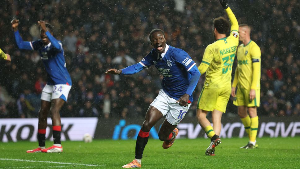 Рейнджърс записа важна победа срещу Лудогорец и авторът на единственото