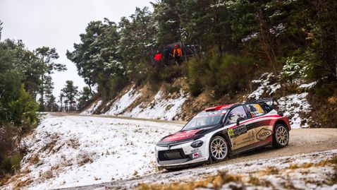 Николай Грязин е на 1,7 секунди от второто място в рали „Монте Карло“