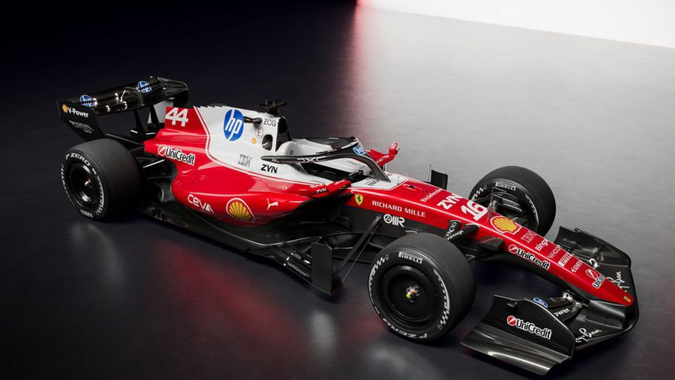 Най успешният тим в историята на Формула 1 Ферари представи