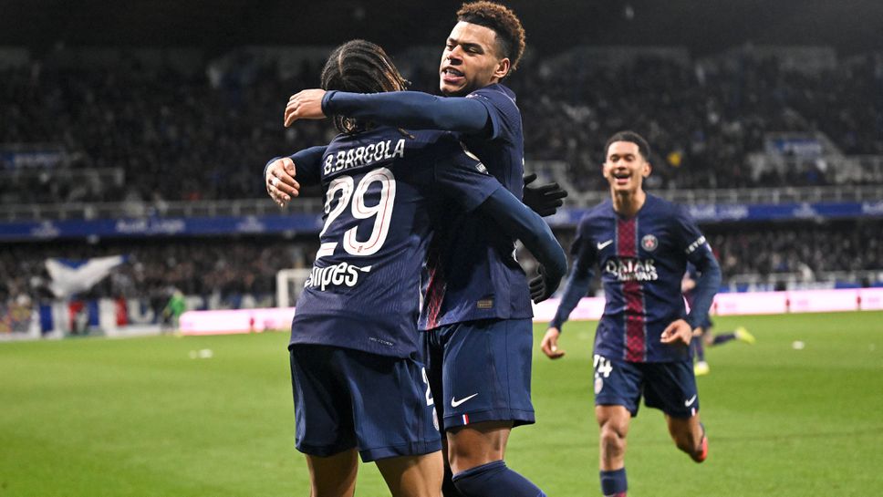 Баркола спаси ПСЖ от огромен гаф срещу предпоследния и качи шампионите на върха поне за 24 часа