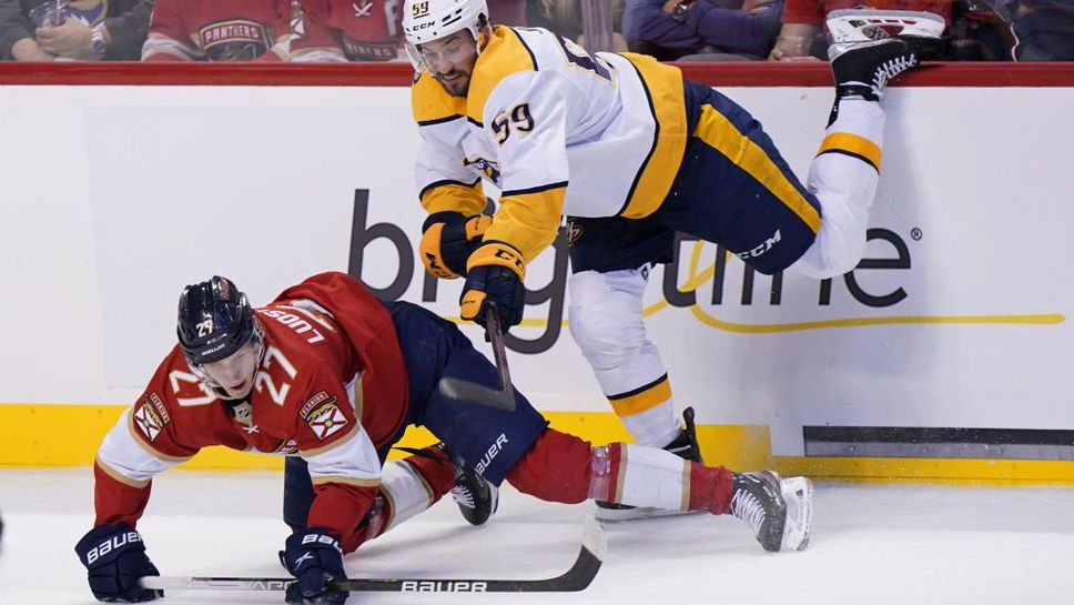 Нешвил нанесе първа загуба на Флорида в НХЛ от десет мача насам