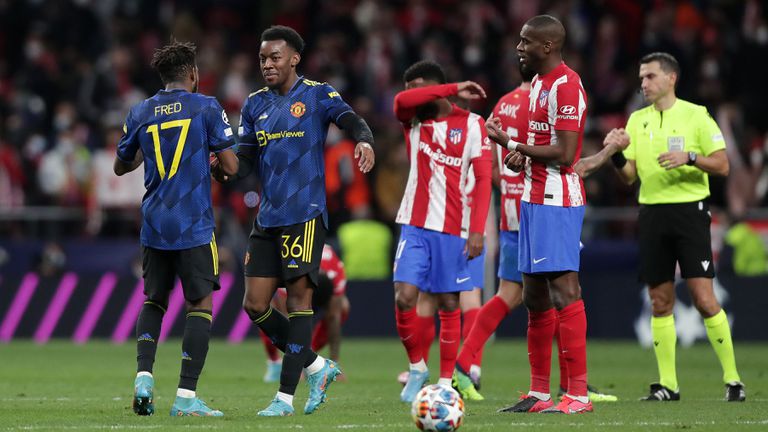  19-годишна запаса избави Манчестър Юнайтед от загуба против Атлетико Мадрид 