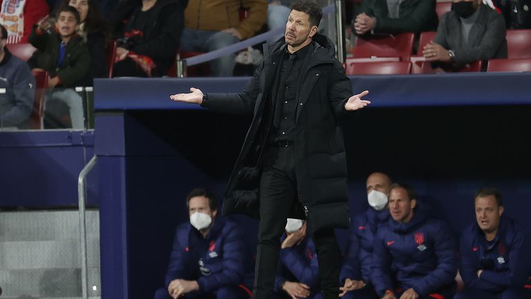 Треньорът на Мадрид Диего Симеоне изрази задоволство от играта на