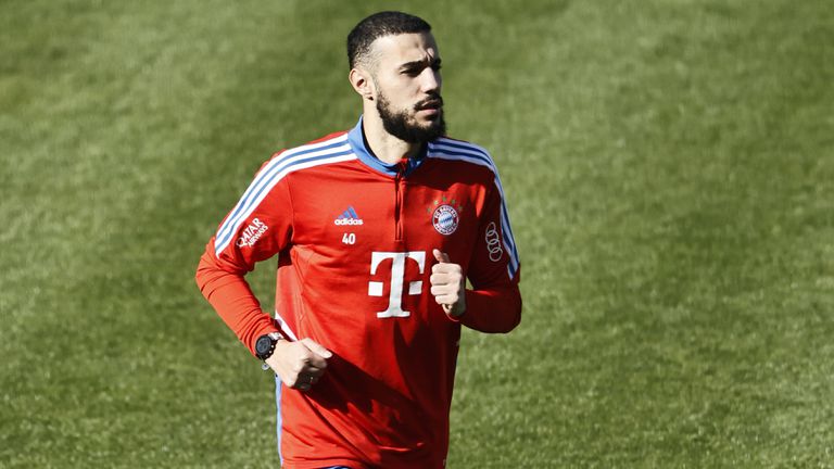Крайният защитник на Байерн Мюнхен Нусаир Мазрауи поднови тренировки съобщиха от