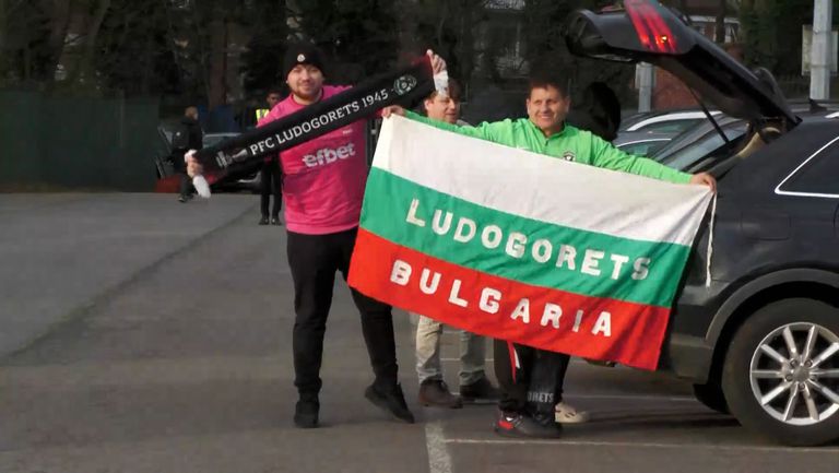 1500 българи ще подкрепят Лудогорец в днешния двубой с Андерлехт