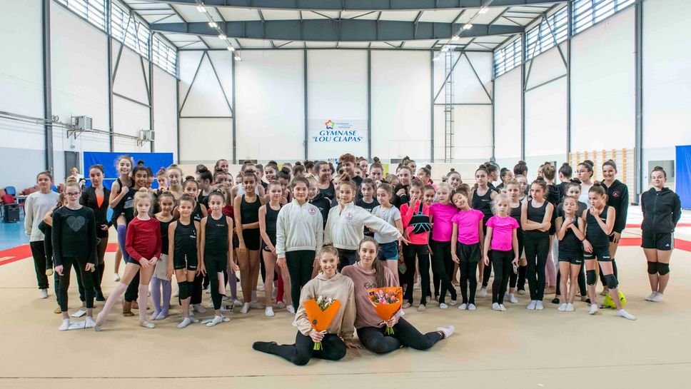 Олимпийските шампионки Стефани Кирякова и Ерика Зафирова проведоха майсторски клас в Монпелие