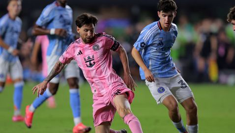 Асистенция на Меси в добавеното време спаси Интер Маями на старта в МЛС