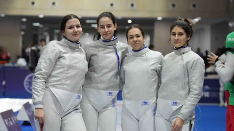 Шесто място за България в отборната част на фехтовка в Грузия