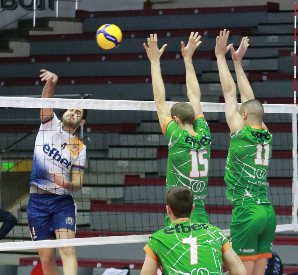 Efbet Супер Волей: Турнир на последните 4: Раковски 1964 (Севлиево) - Ботев (Луковит) 3:0 🏐