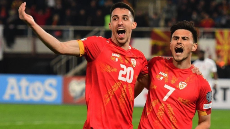 Националният отбор на Северна Македония постигна очаквана победа с 2 1