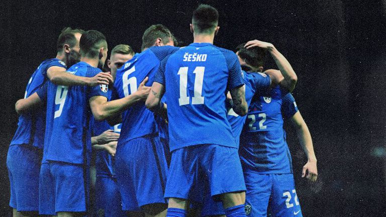 Националният отбор на Словения осъществи обрат, с което спечели визитата