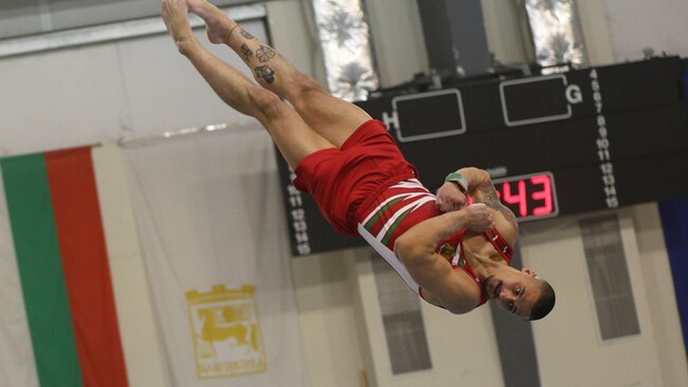 Димитър Димитров спечели две титли на финалите на Държавно по спортна гимнастика