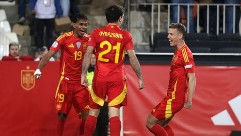 Испания никога досега не е гостувала в България