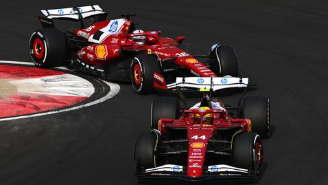  Проблемите на Ферари идват от задното окачване на SF-25 