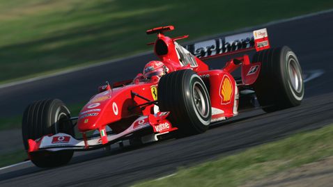 Михаел Шумахер е абсолютният господар на "Сузука" във Формула 1