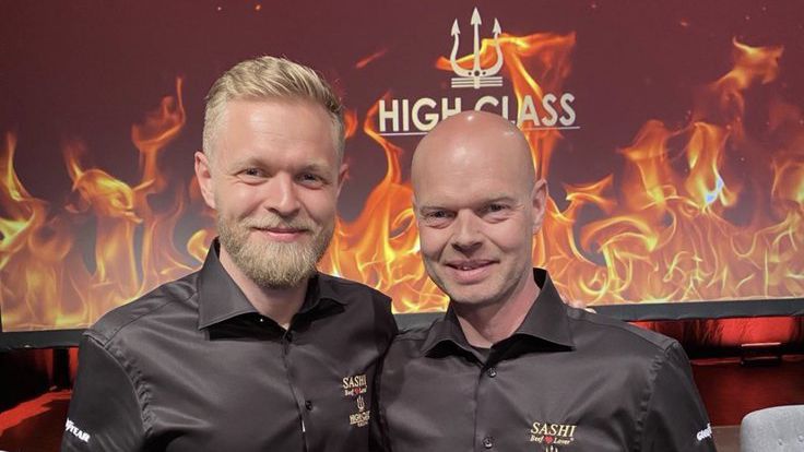 Баща и син Магнусен заедно на "Льо Ман"