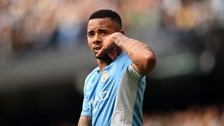 Нападателят на Манчестър Сити Габриел Жезус може да заиграе в
