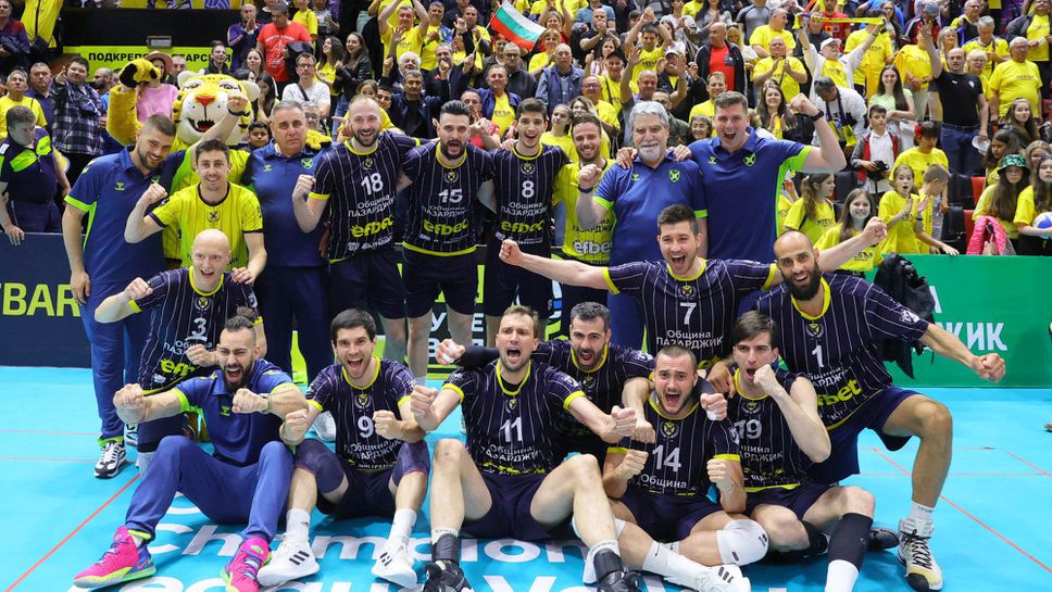 Хебър на победа от защита на титлата си в Efbet Супер Волей 🏆🏐