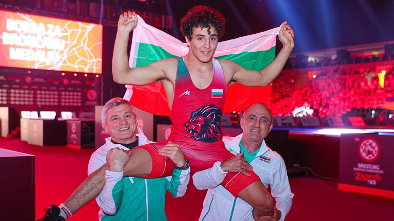 Двукратният европейски шампион по борба Едмонд Назарян отново заляга над