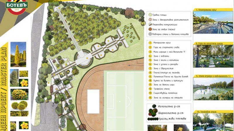 Тематичен парк със 110 дървета ще се извисява в базата на Ботев в Коматево