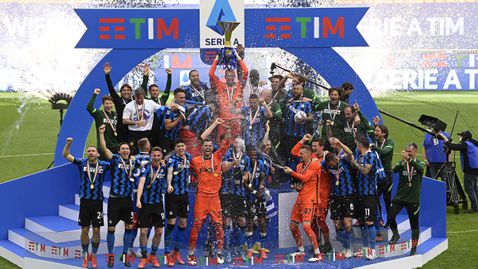 Гръмка победа ознаменува триумфа на Интер в Серия "А" (видео + галерия)