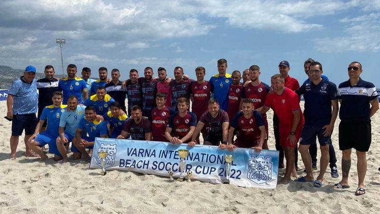 МФК Спартак спечели международния турнир по плажен футбол във Варна