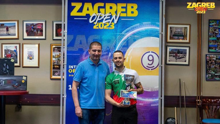 Георги Георгиев спечели пореден международен турнир и прослави българския билярд