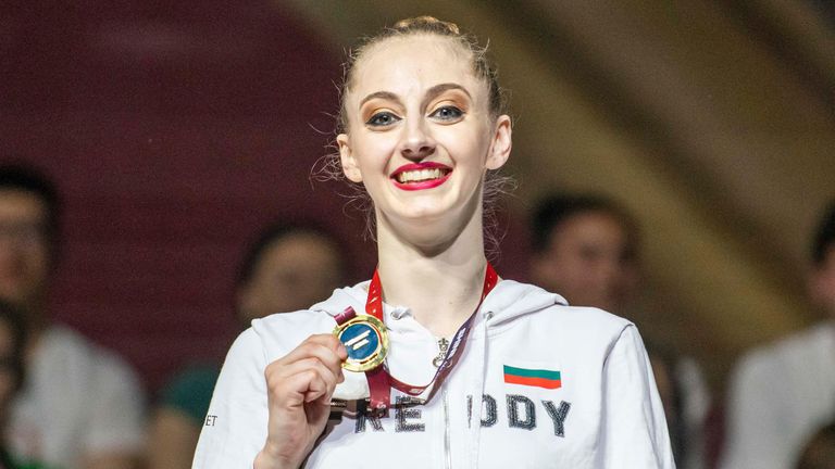 Европейската шампионка по художествена гимнастика в многобоя от Баку 2023