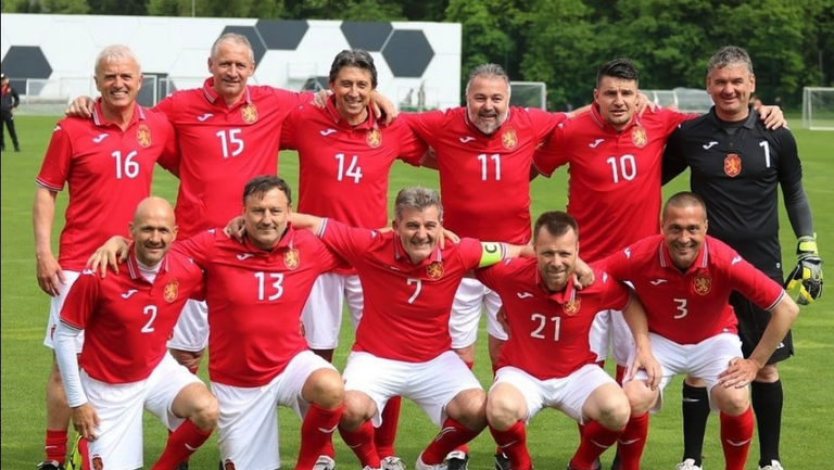 Националният отбор на България по футбол за ветерани победи с