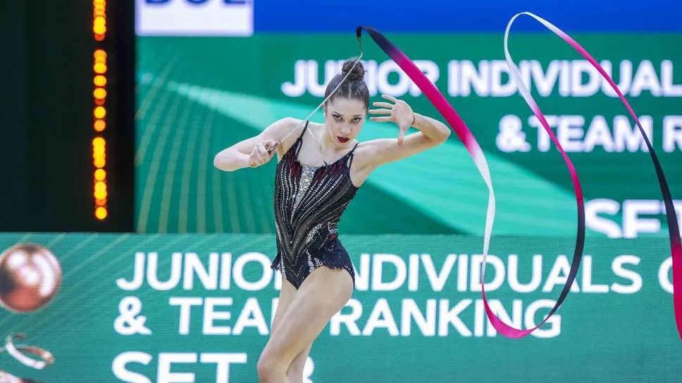 Дара Малинова спечели сребърен медал на финала на лента на Европейското първенство в Будапеща