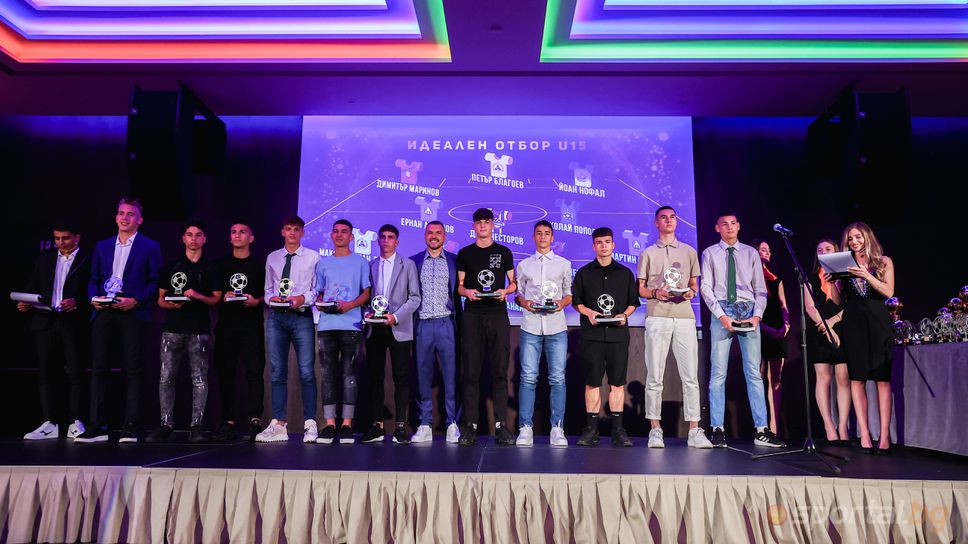 Идеалният отбор на U15 в България