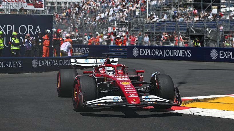 След като беше най бърз в първата тренировка преди домашната си