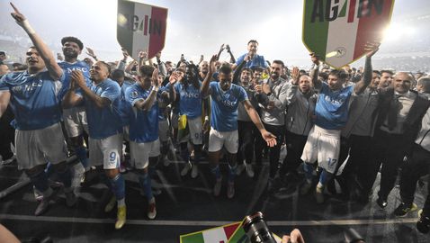  Празник в Неапол! Наполи е първенец на Италия 