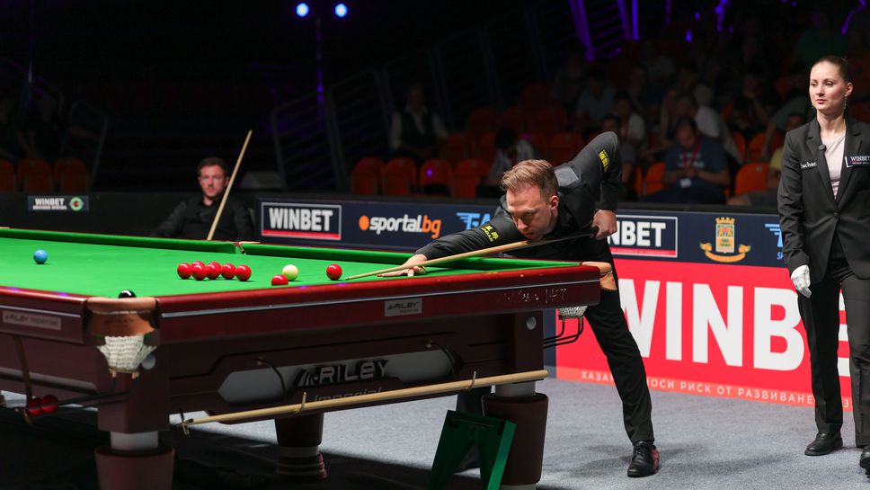Тръмп надви Лисовски в шоу мача WINBET Snooker Special в Пловдив