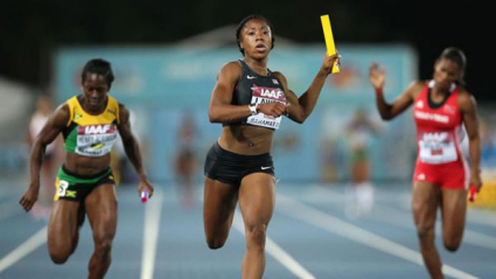 САЩ победи Ямайка на 4 по 100 м при жените в Насау