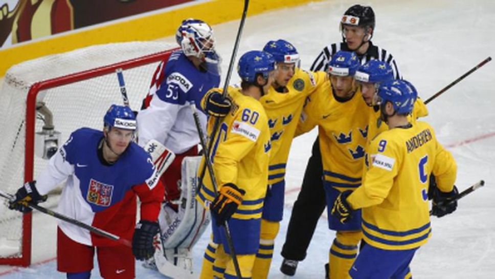 Швеция взе бронза на СП по хокей на лед