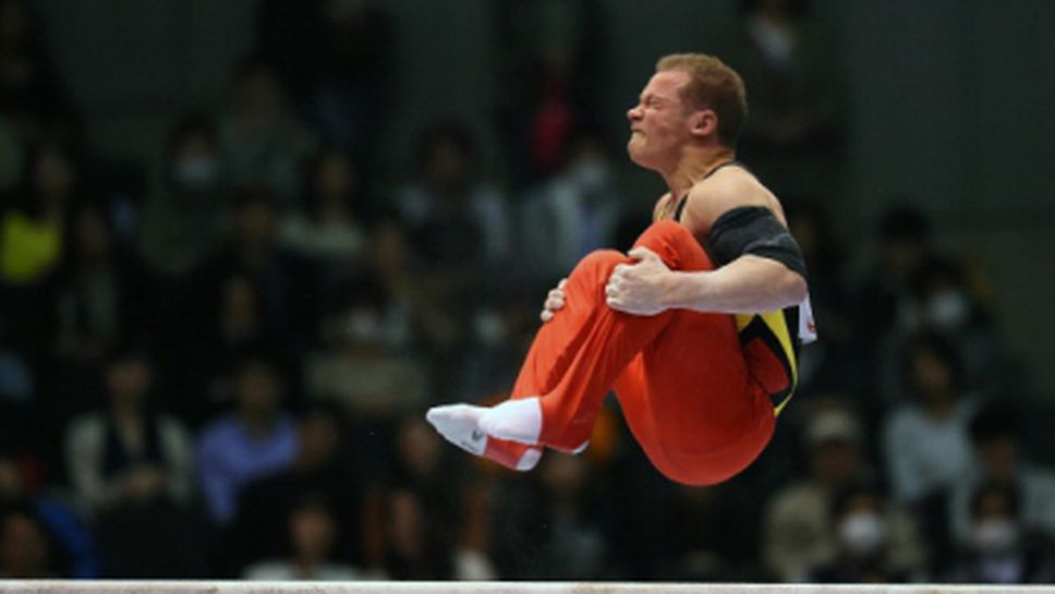Олимпийският вицешампион на висилка Фабиан Хамбюхен се контузи при падане на финала