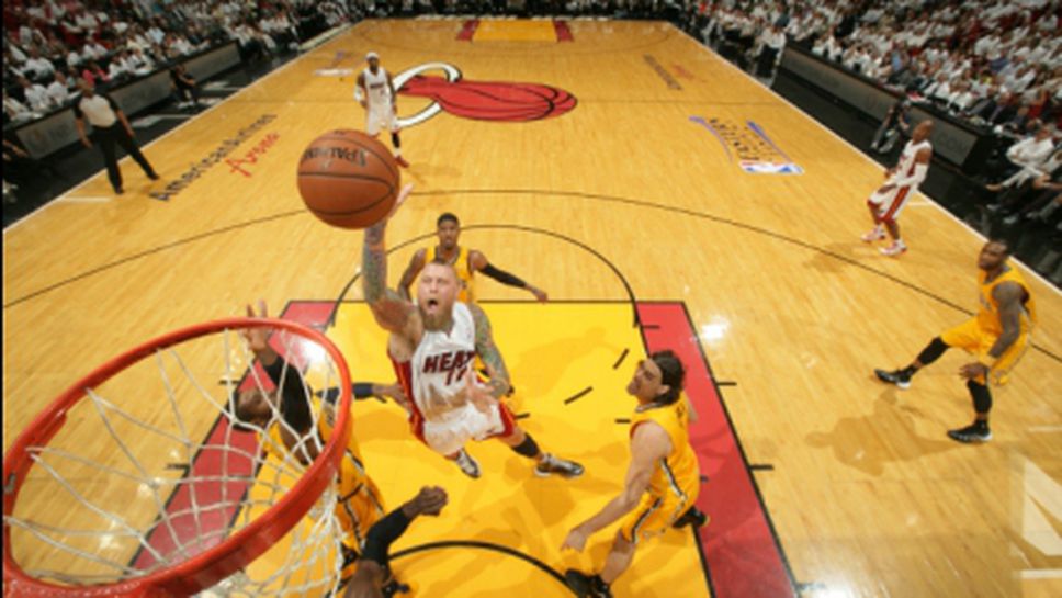 Маями с трета победа в серията срещу Индиана